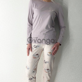 Женская пижама с рисунком "Teodora" (16206) (арт. 1297)