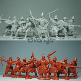 Солдатики коллекция Украинские казаки, Средневековые воины, Пираты эксклюзивный набор