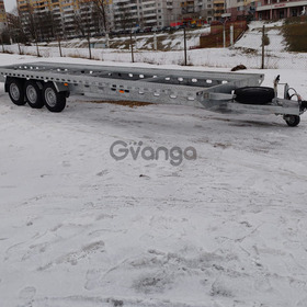 Прицеп автовоз трехосный на 2 авто"Rydwan" до 3500кг.