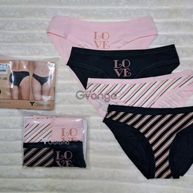 Хлопковые женские трусы-слипы в наборе 4 шт./уп (арт. 200-30/13)