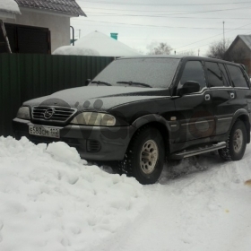 Ssang Yong Musso 2.3d AT (101 л.с.) 4WD 2004 г.