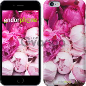 Чехол на iPhone 7 Розовые пионы 
