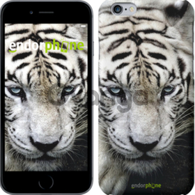 Чехол на iPhone 7 Грустный белый тигр 