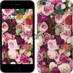Чехол на iPhone 7 Розы и пионы 
