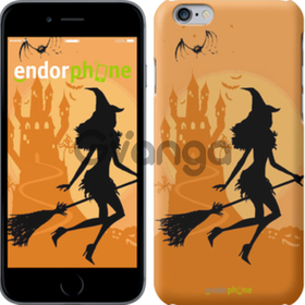 Чехол на iPhone 7 Ведьма на метле 