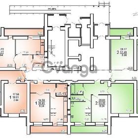 Продается квартира 2-ком 59 м² ново-казанская улица,2