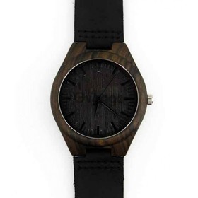 Деревянные наручные часы SkinWood Black