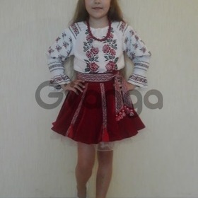 Украинский костюм девочке. Прокат.