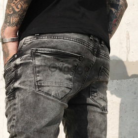 джинсы 2Y 3077 молодежные мужские скинни