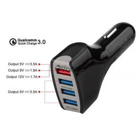 Универсальная зарядка 4 USB Qualcomm Quick Charge 3.0