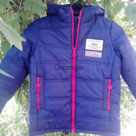 Стильная Осенняя куртка на мальчика р. 128-136