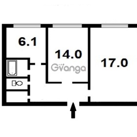 Продается квартира 2-ком 46 м² космонавтов