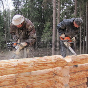 Строительство деревянных домов. Мастерами из Архангельска.