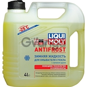 LIQUI MOLY Зимняя жидкость для омывателя стекла ANTIFROST Scheiben-Frostschutz -25C 4Л