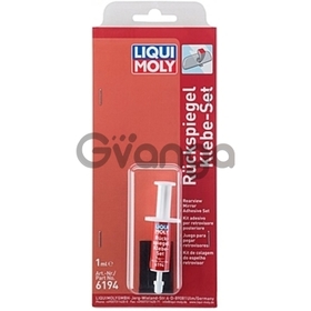 LIQUI MOLY Клей для зеркал заднего вида Ruckspiegel-Klebe-Set 0,001Л