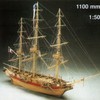 Декоративные Корабли Модель Astralabe: Маштаб 1x50  Длинна 110  Высота 82 