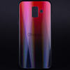 TPU+Glass чехол Gradient Aurora для Samsung Galaxy A6 (2018) Красный