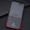 Пластиковая накладка Half Color для Apple iPhone 6s (4.7") Черный / Красный
