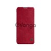 Кожаный чехол (книжка) Nillkin Qin Series для Huawei Nova 4 Красный