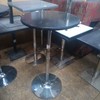 Бу барный стол с хромированной ножкой