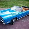 192 Ретро автомобиль Cadillac Eldorado голубой cabrio аренда