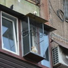 Балкончик для кошки на окно. "Броневик" Днепр.