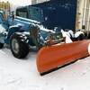 Лопата відвал для прибирання снігу до трактора JCB