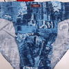 Чоловічі сині плавки з написом "New York" (арт. МП 950429)