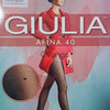 Женские колготки с имитацией сетки в горошек AFINA 40 DEN (model 5)