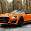 059Ford Mustang GT оранжевый кабриолет заказ авто на прокат без водителя
