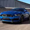 036 Ford Mustang GT синий кабриолет прокат авто без водителя