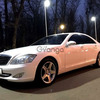 222 Mercedes Benz W221 белый прокат аренда на свадьбу с водителем Киев
