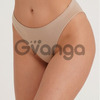 Женские бесшовные бежевые трусы Hi-Leg Briefs 2
