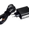 Блок питания для ноутбука Lenovo 20V 2A 40W USB квадратный с кабелем 2