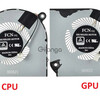 Вентилятор для ноутбука Acer Nitro 7 AN715-51 Nitro 5 AN515-43 AN515-54 AN517-51 GPU 3