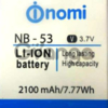 Nomi i502 (NB-53) 2100mAh Li-ion