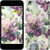 Чехол на iPhone 7 Цветы акварелью 