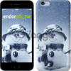 Чехол на iPhone 7 Весёлый снеговичёк 