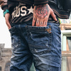 джинсы Ritter 8033 молодёжные жатка мужские