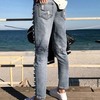 джинсы Plum 1217 женские МОМ бусины