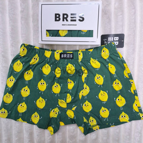 Чоловічі боксери з принтом лимонів "Bres" (арт. МSHK 304/03/134)