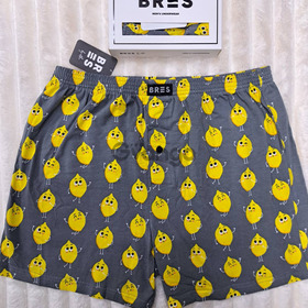 Чоловічі чорні сімейні труси з малюнком "Funny Lemon" (арт. MBXK 307/01/125)