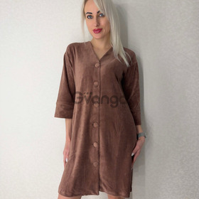 Жіночий кофейний халат "Macchiato" (арт. LGV 214/00/02)