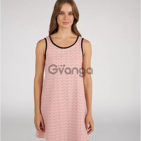 Жіноча нічна сорочка на широкій бретелі із колекції "Caramel" (арт. LDK 110/20/01)