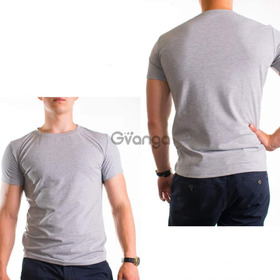 Світло-сіра чоловіча футболка "Bono" (арт. Ф 950119)