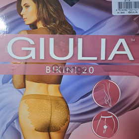 Жіночі колготки з ажурними трусиками BIKINI 20 DEN