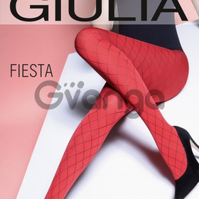 Жіночі щільні колготки із мікрофібри з візерунком FIESTA 100 den (model 2)