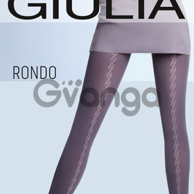 Жіночі візерункові колготки rondo 100 den (model 5)