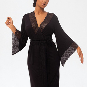 Жіночий халат із колекції "Black Panters" (60065) (арт. 1347)