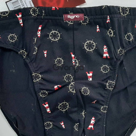 Чоловічі плавки з принтом "штурвалу і маяку" (арт. МП 950353)